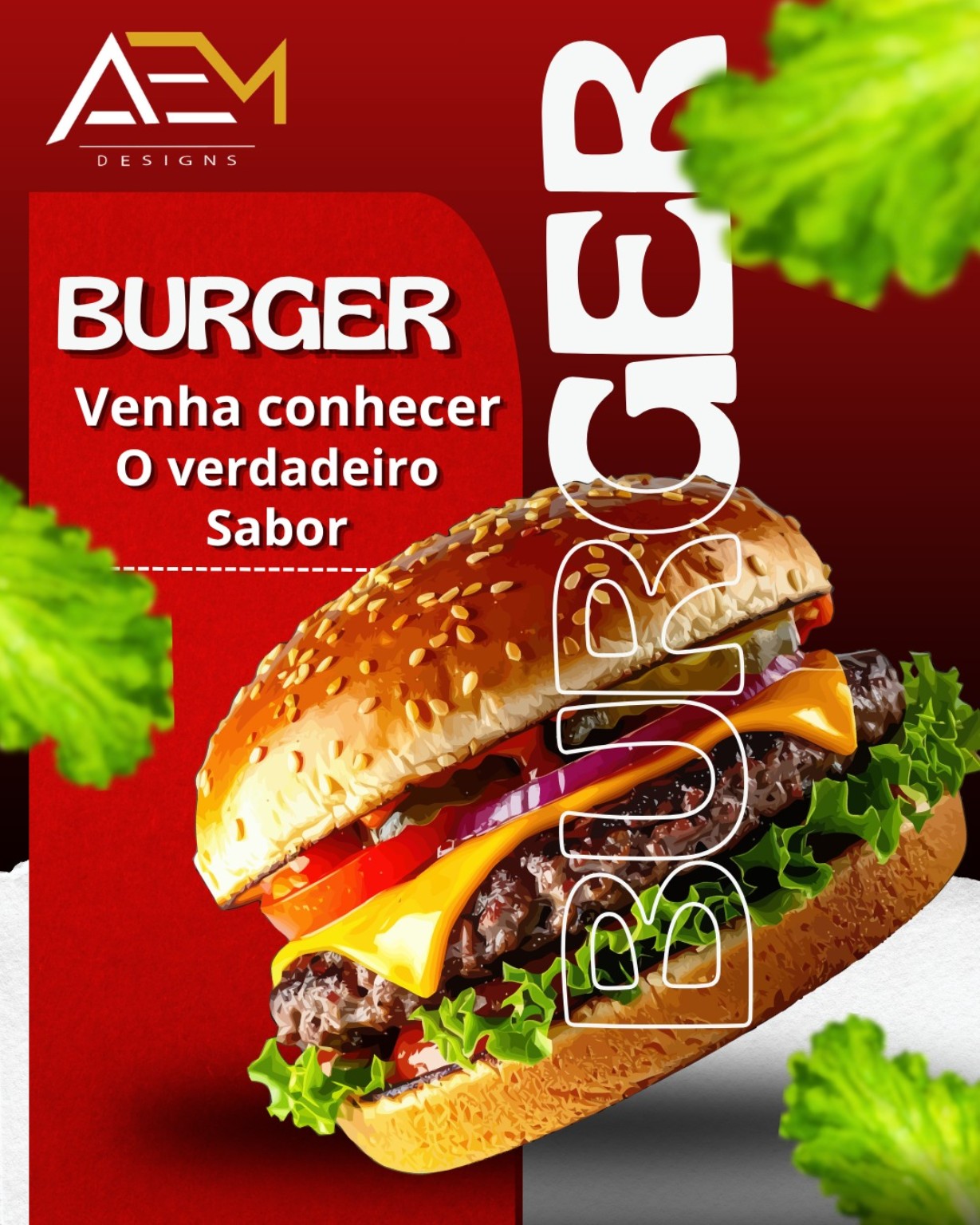 Projeto AEM Designs — Burger — Hamburgueria
